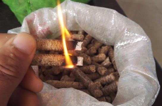 生物质燃料榴莲视频成人官网颗粒燃料取暖图片