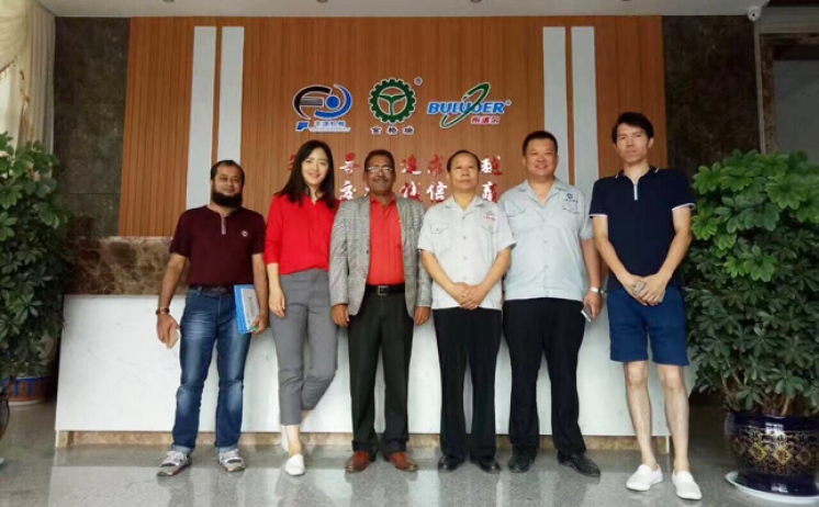 孟加拉国工商联合会董事Runu先生和Raz先生来到山东榴莲视频下载导航机械有限公司考察访问